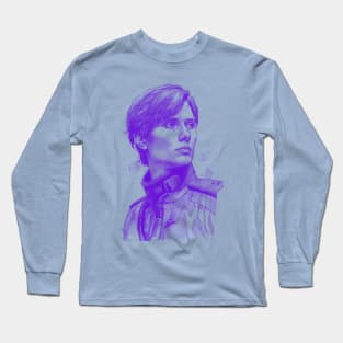 Simple Sketch - Army Man Long Sleeve T-Shirt